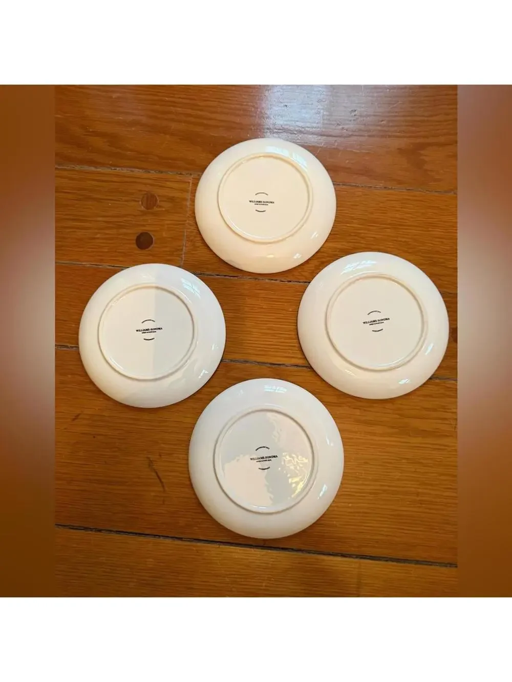 Williams Sonoma French Market Collection appetizer plates - set of 4